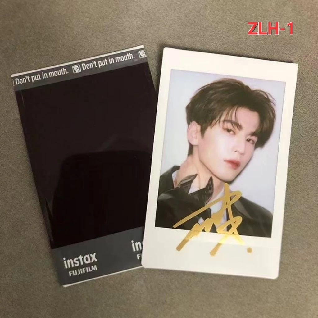 Polaroid Photo Zhang Linghe With Sign